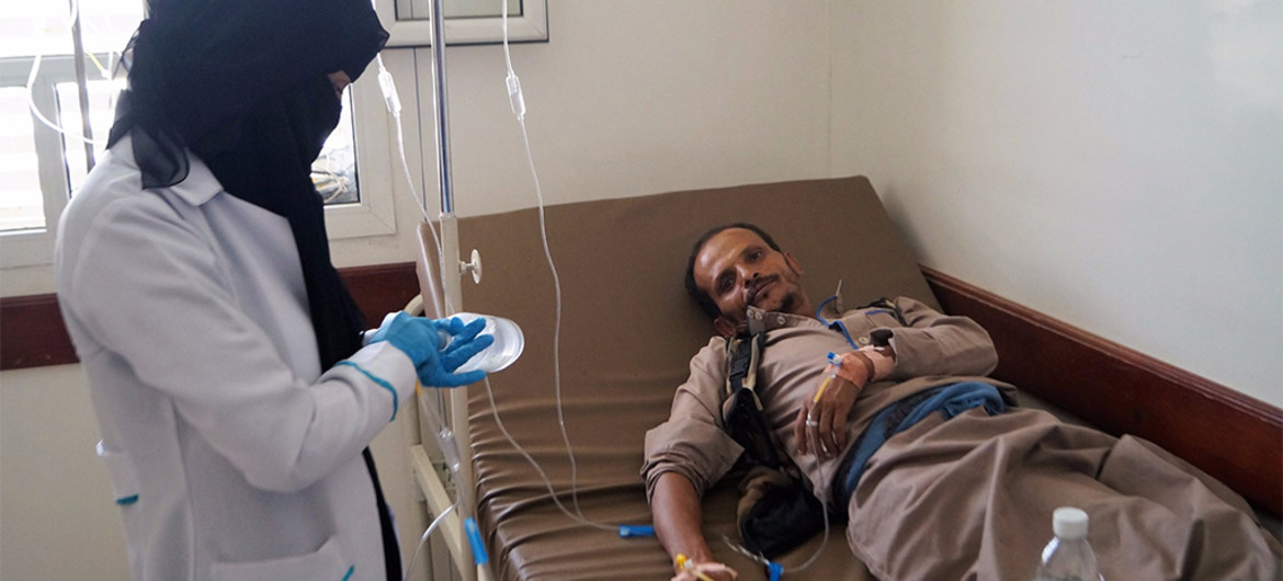 منظمة اليونسيف تحذر من انهيار القطاع الصحي في اليمن