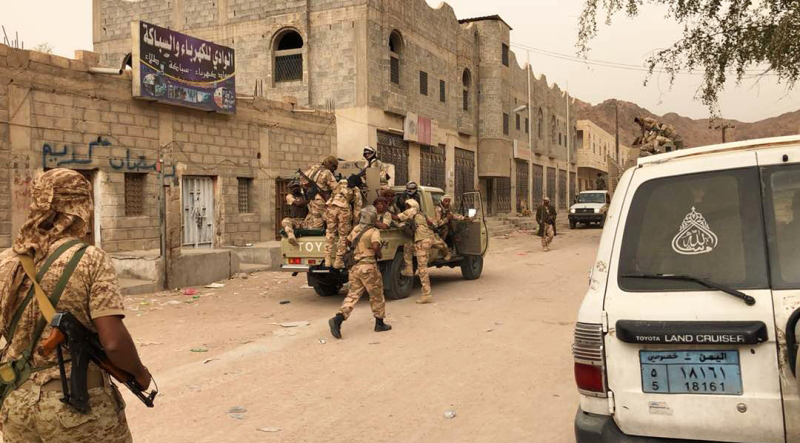 تحليق طائرات إماراتية في سماء شبوة بعد القبض على قيادات في “النخبة”