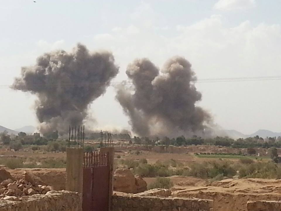 قصف صنعاء قبل قليل وشبة جديد
