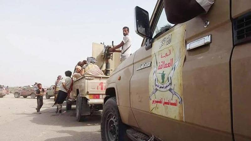 جرحى في اشتباكات بين ألوية العمالقة في الحديدة