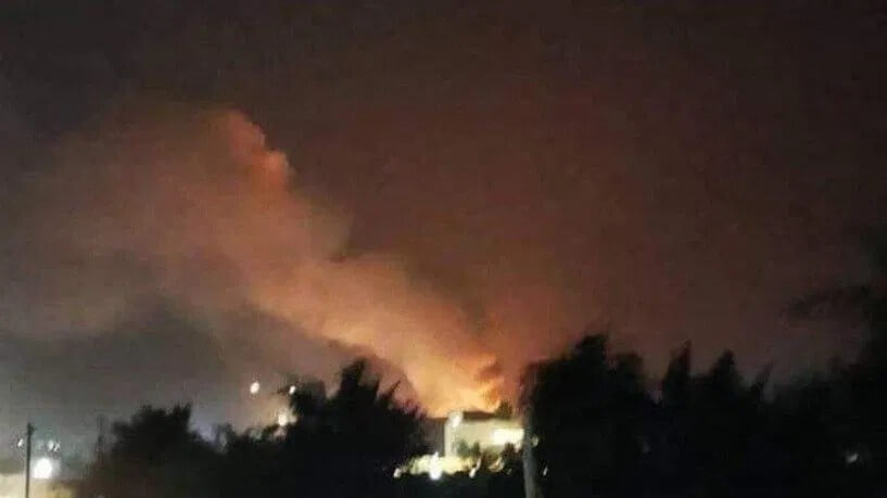 انفجارات عنيفة تهز المنطقة العسكرية الثالثة