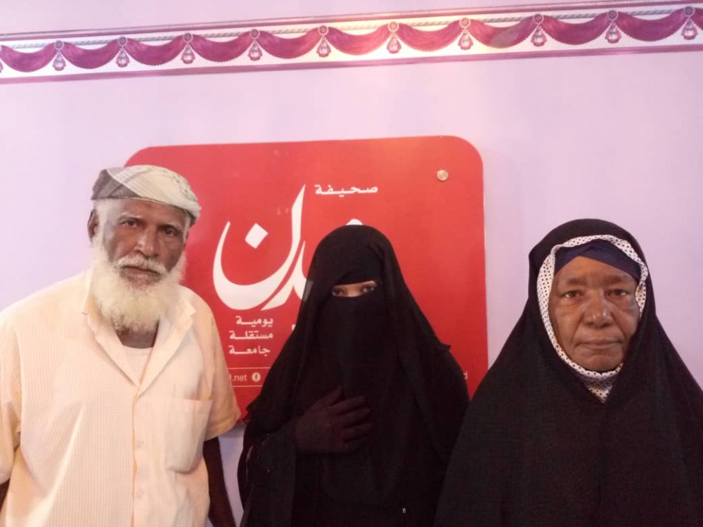 اسرة عدنية تشكو احراق وهدم قوات الأمن لمنزلها