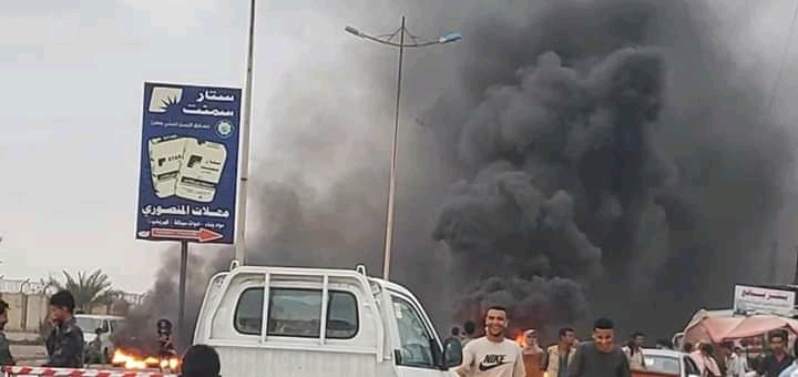 اندلاع مظاهرات واحتجاجات شعبية في عدن