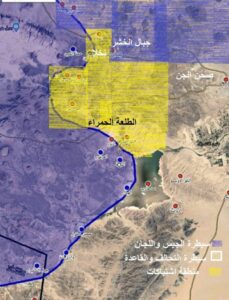 بالخريطة  قوات الحوثي تسيطر ناريا على اهم معسكرات الشرعية في مأرب