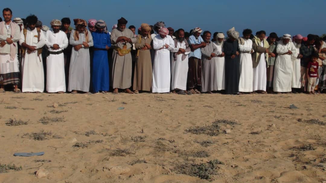 تشييع جثمان المناضل الشيخ عامر سعد كلشات في المهرة