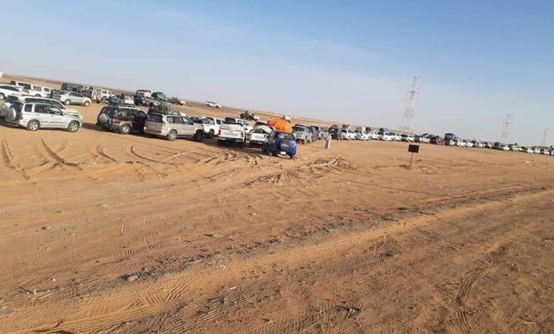 ابتداء من اليوم .. انتهاء أزمة المغتربين اليمنيين اصحاب ” الدفع الرباعي ” في منفذ الوديعة الحدودي