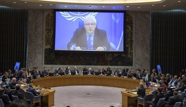 المبعوث الأممي يقدم إحاطة إلى مجلس الأمن عن المستجدات في اليمن