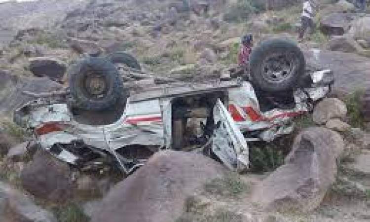 حادثان مروعان يؤديان بضحايا في محافظتي صنعاء وريمة