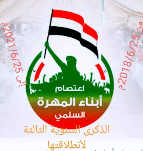 اللجنة المنظمة للإعتصام السلمي بمحافظة المهرة في عامها الثالث !! بقلم / سعيد عفري