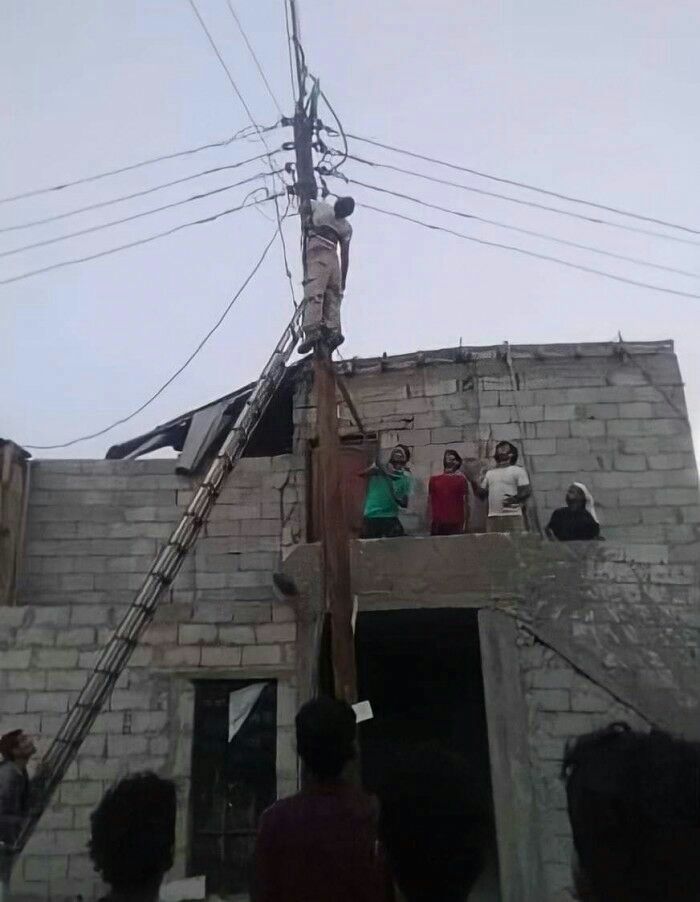وفاة عامل طوارئ في كهرباء عدن عقب تعرضه لصعق كهربائي