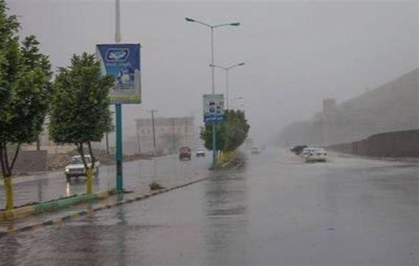توقعات بهطول أمطار رعدية متفاوتة الشدة على عدة محافظات يمنية