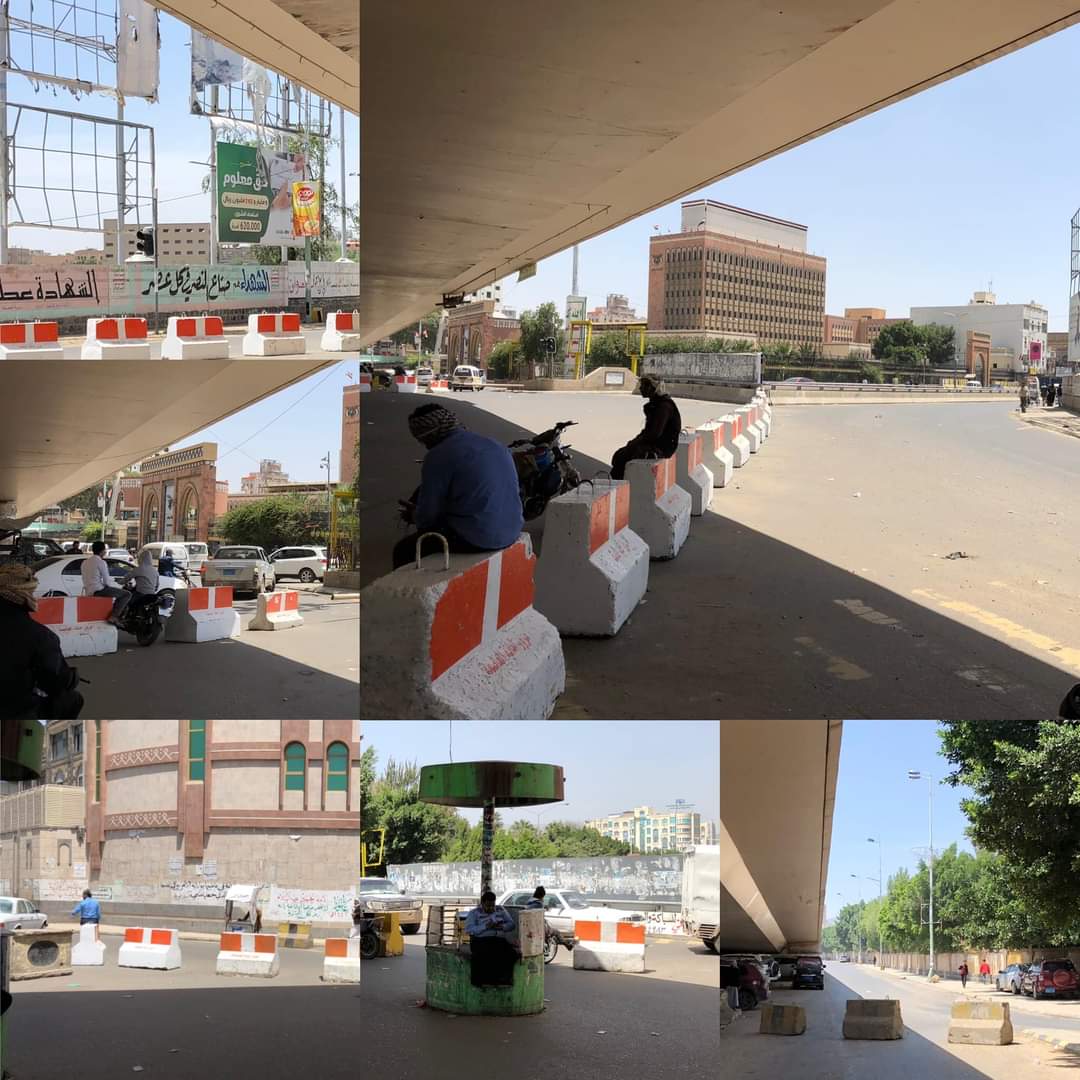 بالتفصيل : ناشط يشرح كيفية التنقل في العاصمة صنعاء عقب اغلاق أسفل جسر الصداقة