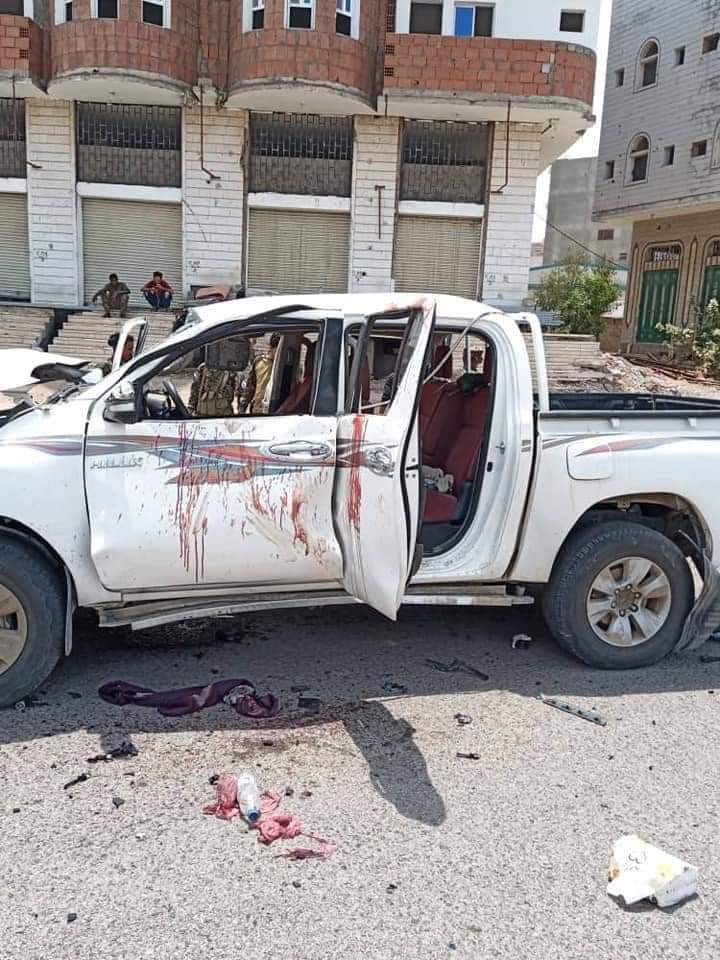 مقتل قيادي بارز في قوات الشرعية إثر انفجار عبوة ناسفه بعدن