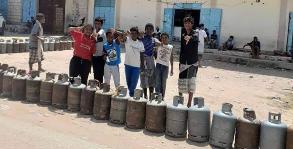 أزمة غاز جديدة تعصف بشبوة  واتهامات للتحالف بافتعالها