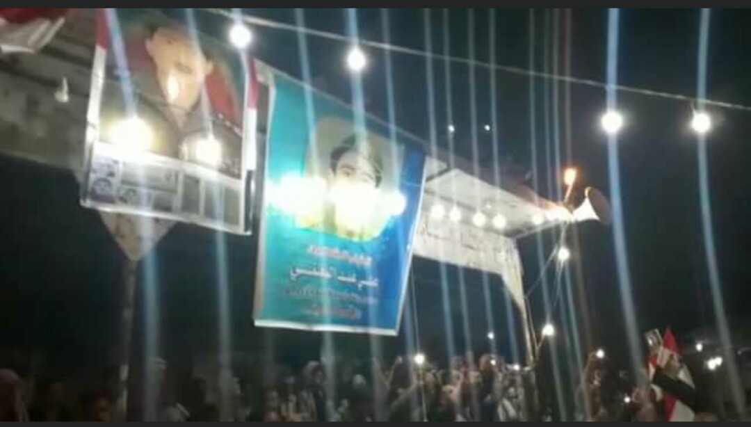 عاجل : احتفال شعبي ضخم والألعاب النارية تضيء سماء مسقط رأس اثنين من قادة ثورة الـ 26 من سبتمبرالخالدة  “فيديو + صور”