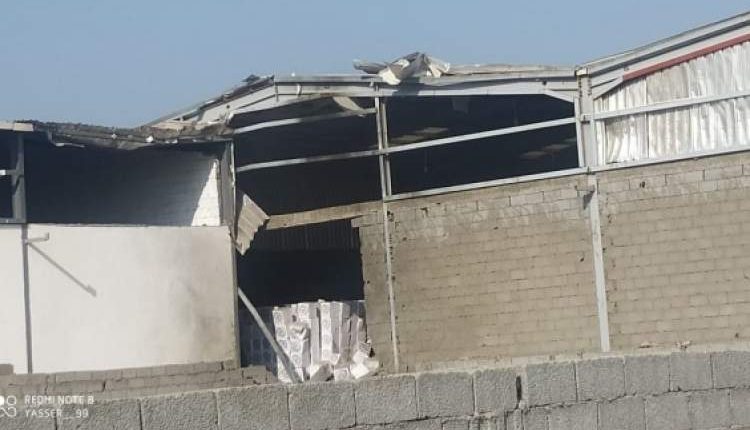 انفجار عنيف داخل مخازن الهجرة الدولية في عدن