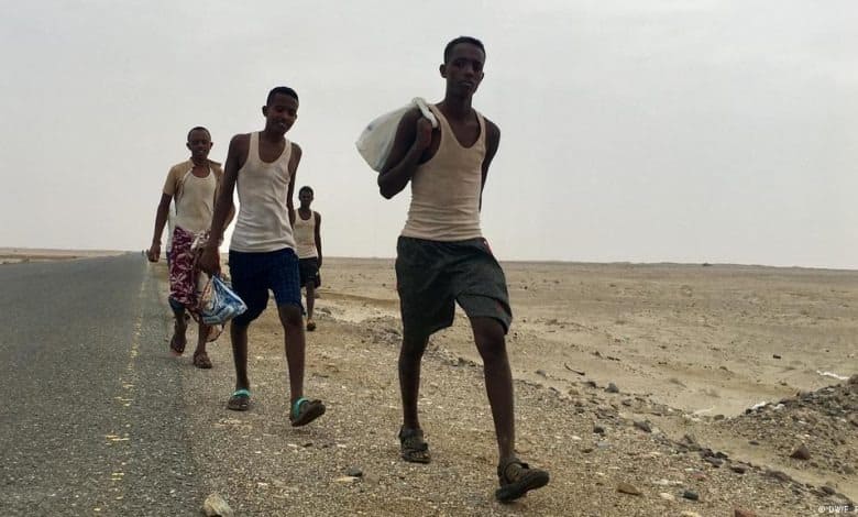 منظمة أممية: 16 ألف مهاجر إفريقي وصلوا اليمن في 9 أشهر