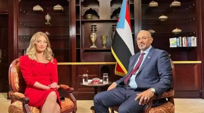 الزبيدي: شعب الجنوب هو من يقرر مصيره.. وبرنامجنا طرح ثلاثة خيارات