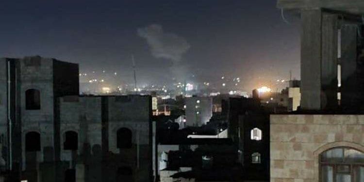 طيران التحالف يستهدف منزلا في صنعاء “حصيلة أولية”