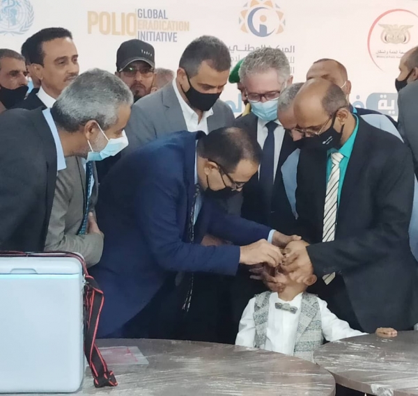 عدن: تدشين حملة واسعة للتحصين ضد شلل الأطفال