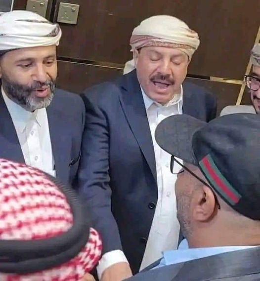 بعد قطيعة دامت لأكثر من عشر سنوات.. حميد الأحمر يلتقي بطارق صالح “صورة”