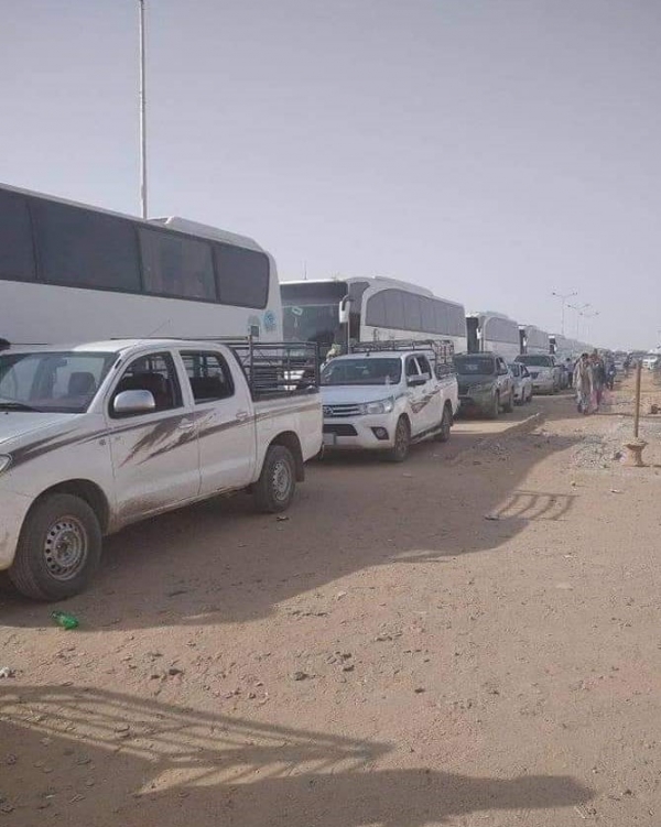 النقل البري توقف الرحلات الدولية عبر منفذ الوديعة والعبر