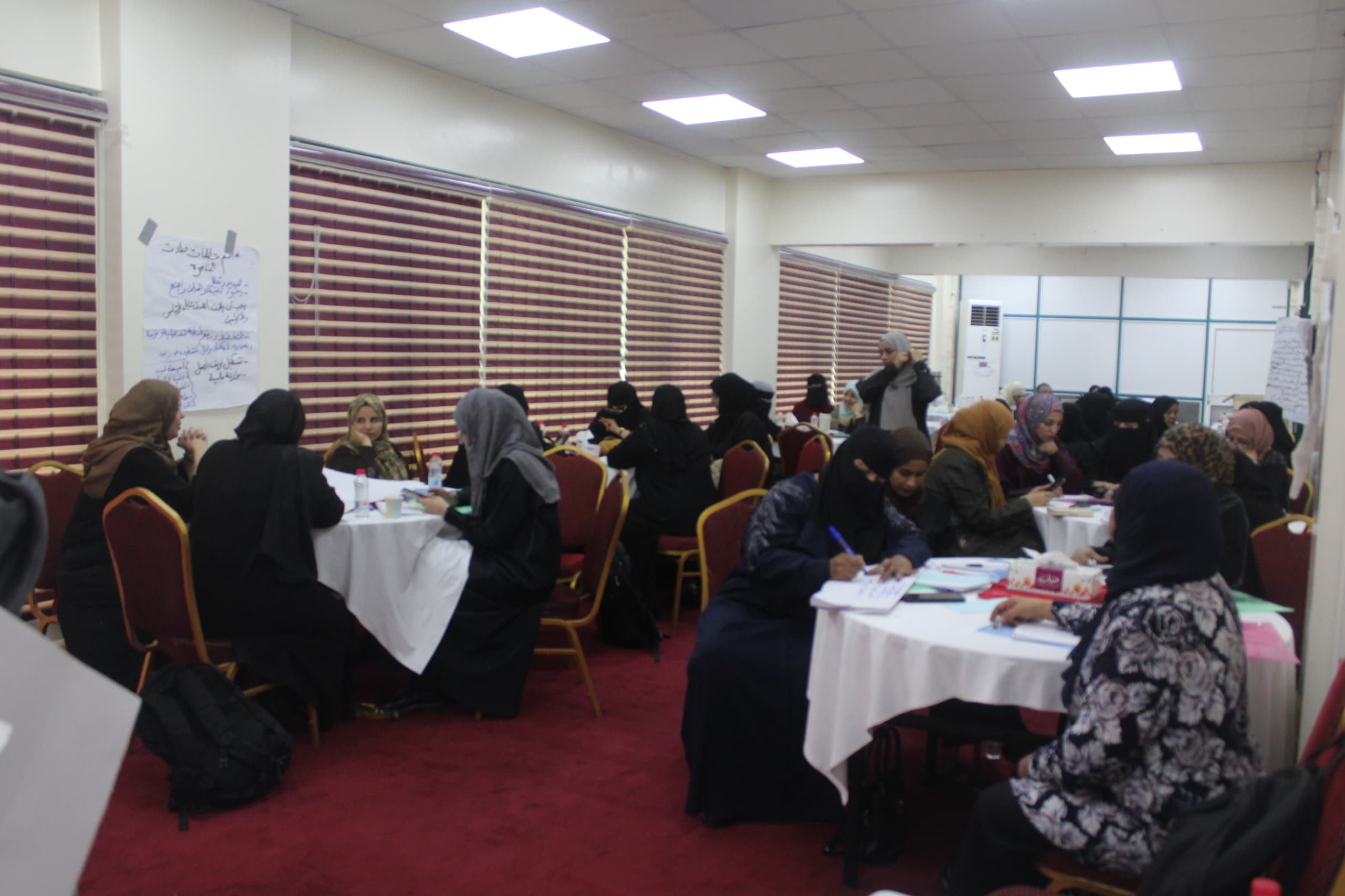 مؤسسة وجود تطلق تدريبا في المناصرة وإدارة الحملات وتيسير الحوارات بعدن