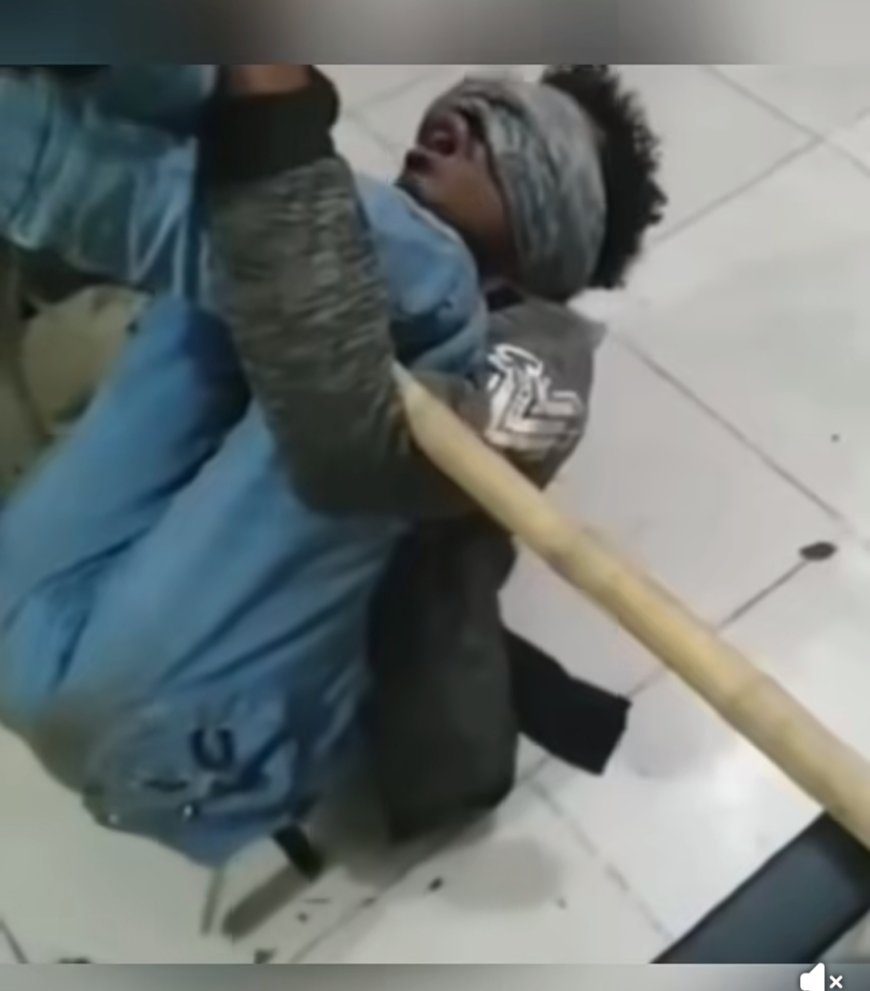 فيديو مسرب يكشف تعرض شاب لتعذيب وحشي في سجون العاصمة عدن    